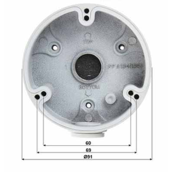 Scatola Supporto a soffitto per telera Dome CCTV  box  PFA135-Leggi tutto