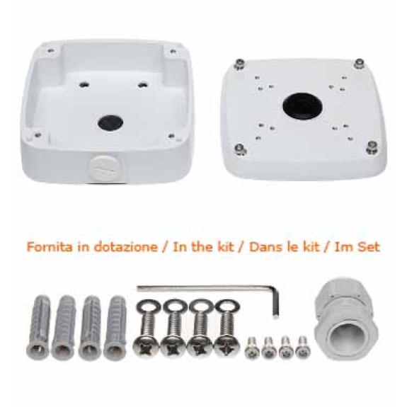 Scatola Supporto a muro per telera bullet CCTV box  PFA121-Leggi tutto
