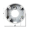 Supporto a soffitto per telera PFA13A-E  Ø97mm
