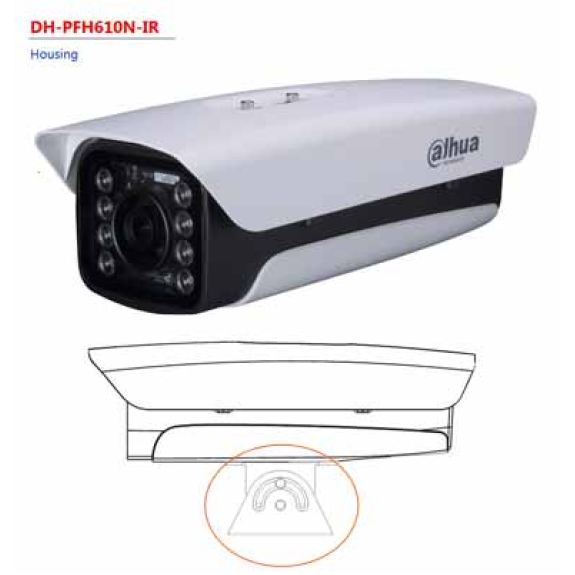 Staffa di alloggiamento in alluminio per box PFH610N/V/A  PFA162-Leggi tutto