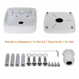 Scatola Supporto a muro per telera bullet CCTV box  PFA122-Leggi tutto