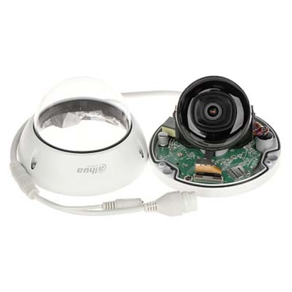 Telecamera dome IP antivandalo 5MPX con WDR e Starlight Telecamera dome IP antivandalo 5MPX con WDR e Starlight-Leggi tutto
