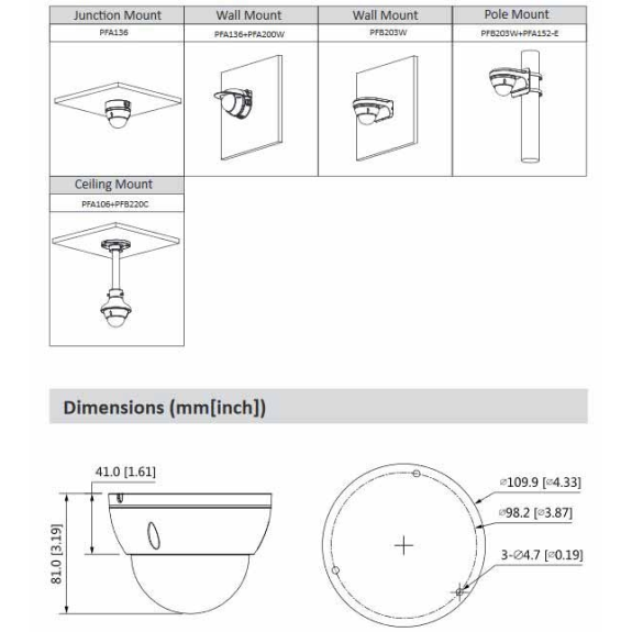 Telecamera dome IP antivandalo 5MPX con WDR e Starlight Telecamera dome IP antivandalo 5MPX con WDR e Starlight-Leggi tutto