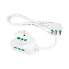 Multipresa TRIAX 3G1 standard italiano S17 1P40+2P17/11 BI cavo 1,5m  42105