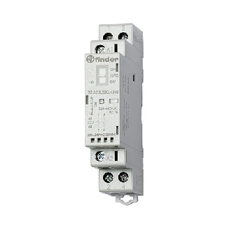 Contattore modulare 25A - 2 contatti NO con morsetti a vite montaggio barra DIN Tipo 22.32  223202304340-Leggi tutto