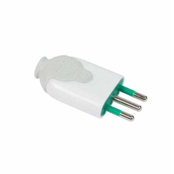 Spina italiana 2p + t 10a 250v mod. Bico '80010-Beschreibung lesen