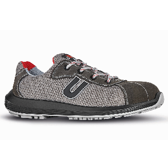 U-Power - Chaussure de sécurité basse sans métal ultra légère COAL - Environnements secs et chauds - S1P SRC-Lire la description