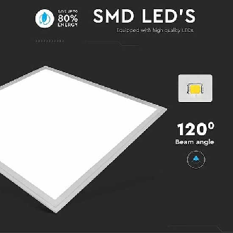 VT-6060-N Kit 6pz pannello led smd 40W 60x60cm da incasso con driver alta luminosità 120LM/W luce bianco freddo 6400K - SKU 2160256-Beschreibung lesen
