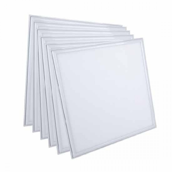 VT-6060-N Kit 6pz Panneau LED SMD 40W 60x60cm pour intégré avec un pilote élevé 120lm / W Light blanc froid 6400K-SKU 2160256-Beschreibung lesen
