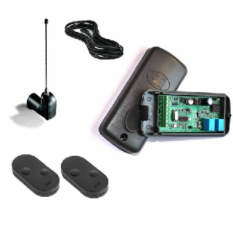 Sistema radio bicanale 2 telecomandi  KIT TRA03 12-24v-Leggi tutto