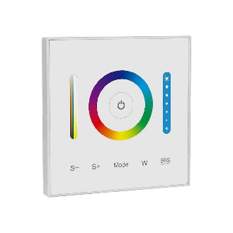 SMART Controller dimmer touch wireless da parete per Strip LED 3in1+RGB+CCT SKU 2915-Leggi tutto