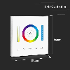 SMART Controller dimmer touch wireless da parete per Strip LED 3in1+RGB+CCT SKU 2915