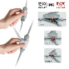 Giunto preriempito in gel IP68/IP69K completo di connettore blister 1pcs  Little Joint L Barney