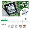 Cover preriempita in gel IPX8 per la protezione di morsetti e connettori 450/750V blister 2pcs  Gel Box Line Pascal 6