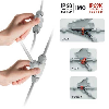 Giunto preriempito in gel IP68/IP69K completo di connettore blister 1pcs  Little Joint Y Fred-Y