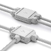 Giunto preriempito in gel IP68/IP69K completo di connettore blister 1pcs  Little Joint X BOB4