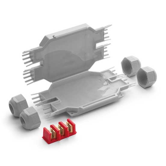 Lecture dans le gel IP68 / IP69k complet avec Blistr 1PCS Little joint x bob4 Blister Connecteur-Beschreibung lesen