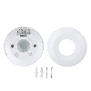 VT-8027 Sensore di movimento PIR infrarosso SLIM IP20 da soffitto 360° colore bianco SKU  5086 -
