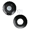 VT-8027 Sensore di movimento PIR infrarosso SLIM colore nero a plafone IP20 da soffitto 360° sku  5087