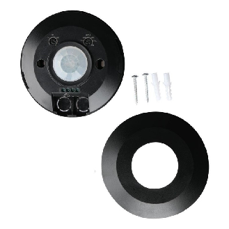 VT-8027 Sensore di movimento PIR infrarosso SLIM colore nero a plafone IP20 da soffitto 360° sku  5087-Leggi tutto