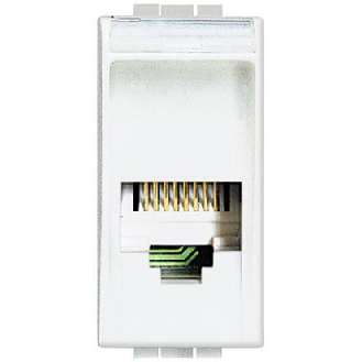 N4258/11N Living Light connettore telefonico bianco RJ11-Leggi tutto