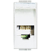 N4258/11N Living Light connettore telefonico bianco RJ11 N4258/11N Living Light connettore telefonico bianco RJ11
