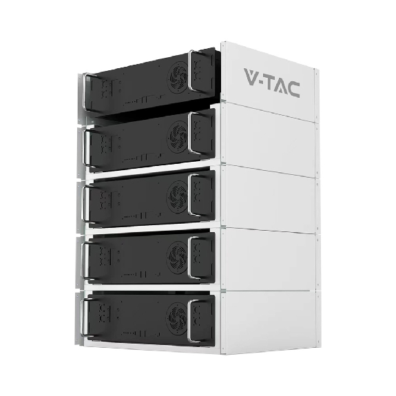 11556 Rack Armoire conteneur vide pour batterie d'accumulation Système photovoltaïque SKU 11377 48100E ESS (Max 5 Batteries)-Lire la description