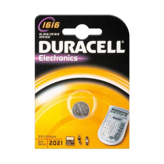 Batteria a litio Bottone  1616 3V - Confezione da 1pz-Leggi tutto