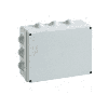 Scatola stagna di derivazione rettangolare con coperchio con viti in metallo 240x190x90mm con 12 passacavi IP55 - FG13407