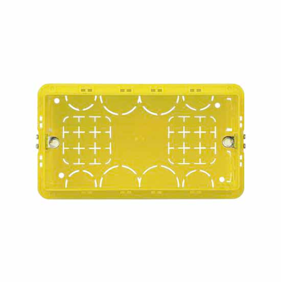Scatola da incasso in resina 4 moduli serie civili  504E-Leggi tutto