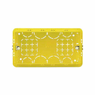 Scatola da incasso in resina 4 moduli serie civili  504E-Leggi tutto