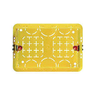 Scatola da incasso in resina 3 moduli serie civili  503E-Leggi tutto