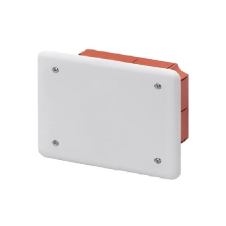 Cassetta di derivazione da incasso muro 119x96x45 con coperchio e viti IP40  FG10209-Leggi tutto