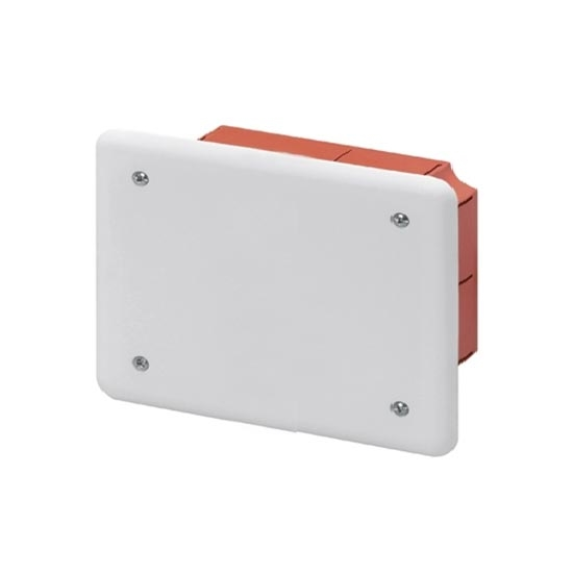 Cassetta di derivazione da incasso muro 119x96x45 con coperchio e viti IP40  FG10209-Leggi tutto