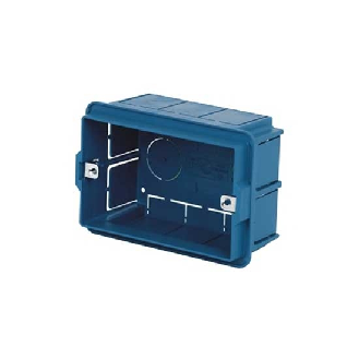 Cassetta combinata da incasso muro 3 posti modello magnum con inserti in ferro zincato IP40  FG10003-Leggi tutto