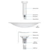 Antenna Ubiquiti NanoBeam PowerBeam M Series 5GHz 22dBi dual pol PBE-M5-300