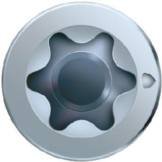 Vis  Filetage partiel, tête fraisée spécial MDF (médium) - Diamètre DK (mm): 7 | Longueur LF (mm): 35 | Longueur L (mm): 50 | Nombre de pièce: 200 | Diamètre D (mm): 4 | Type d'emut: T20-Lire la description