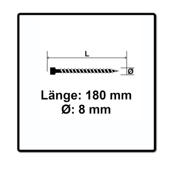 SPAX-S ZYLINDERKOPF 8 x 180 T-STAR PLUS T40 VG CUT-Beschreibung lesen