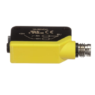 Sensore - fotoelettrico: Q20PDQ7 WORLD-BEAM Q20 Series: Diffuso (rosso)-Leggi tutto