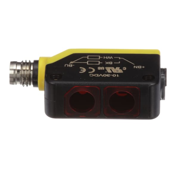 Sensore - fotoelettrico: Q20PDQ7 WORLD-BEAM Q20 Series: Diffuso (rosso)-Leggi tutto