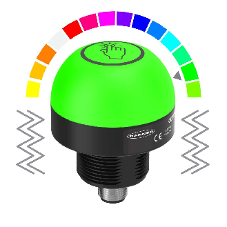 Illuminazione e luci di segnalazione: K50PTVKQ K50 Pro Touch con serie IO-Link: Sensore di tocco RGB con feedback di vibrazione-Leggi tutto