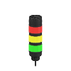 Illuminazione e luci di segnalazione: TL50GYRA TL50 Tower Light: indicatore acustico a 3 colori