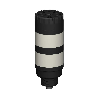 Illuminazione e luci di segnalazione: TL50P2AQ TL50 Pro Tower Light con udibile, Standard Black Housing: 2 segmenti illuminati. Tensione: 10-30 V dc