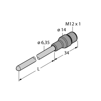 Sensore - temperatura: TP-206.35A-CF-H1141-L050 Rilevamento temperatura-Leggi tutto