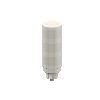 Illuminazione e luci di segnalazione: TL50RGBCQ Tower Light, grigio Alloggiamento: indicatore a 3 colori, alloggiamento grigio. Tensione: 18-30 V dc o 24 Vac