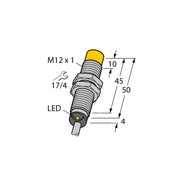 Sensore - interruttore di prossimità induttivo: NI8U-M12-AN6X Sensore induttivo-Leggi tutto