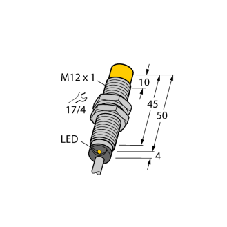 Sensore - interruttore di prossimità induttivo: NI8U-M12-AN6X Sensore induttivo-Leggi tutto