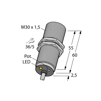 Sensore - interruttore di prossimità induttivo: BC10-M30K-VN4X Sensore capacitivo-Leggi tutto