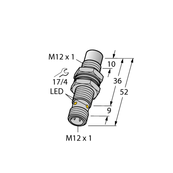 Sensore - interruttore di prossimità induttivo: NI10U-MT12-AP6X-H1141 Sensore induttivo-Leggi tutto