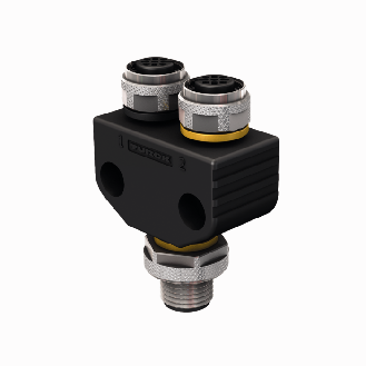 Connettore - per Sensori e attuatori: VB2-FSM4.4-2FKM4.485 Splitter industriale a 2 vie per Sensori Namur-Leggi tutto